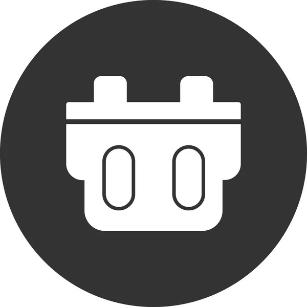 Εικονίδιο Χαρτοφύλακα Διανυσματική Απεικόνιση Σύμβολο Τσάντα — Διανυσματικό Αρχείο