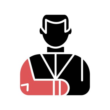 man simgesi vektör illüstrasyonu