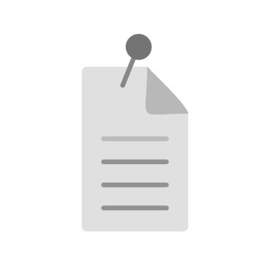 Kağıt, belge simgesi modada  