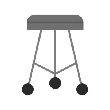 Dışkı simgesinin vektör illüstrasyonu