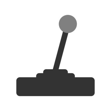 Joy Stick. Web simgesi basit tasarım