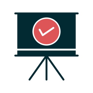 Keneli tahta. Web simgesi vektör illüstrasyonu