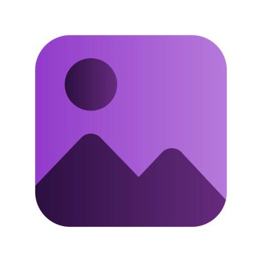 fotoğraf resim simgesi, vektör illüstrasyonu