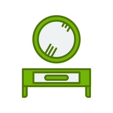 soyunma odası vektör çizim