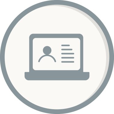 ícone de portfólio. ilustração vetorialPortföy simgesi. vektör çizim