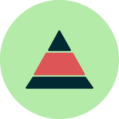 grafik, diyagram simgesi vektör çizimi
