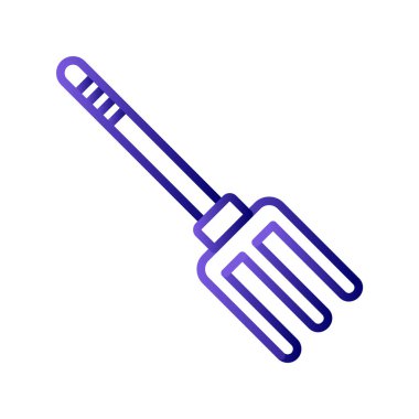 Bahçe tırmık vektör simgesi  