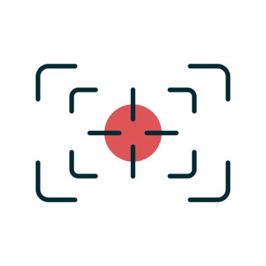 Focus 'un vektör illüstrasyonu