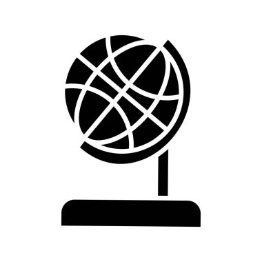 dünya simgesi, vektör illüstrasyonu, dünya logosu kavramı