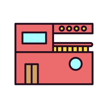 İnşa etmenin vektör illüstrasyonu 