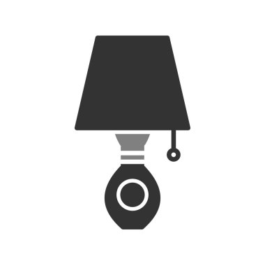 tablo lambası vektör illüstrasyonu