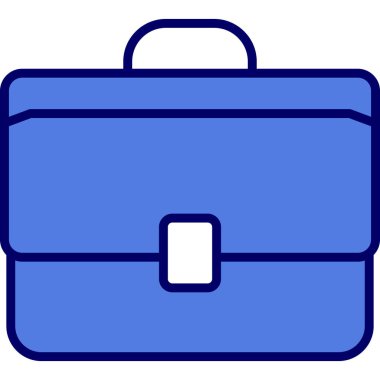 evrak çantası simgesi, vektör illüstrasyonu 