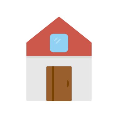 ev simgesi vektör illüstrasyonu