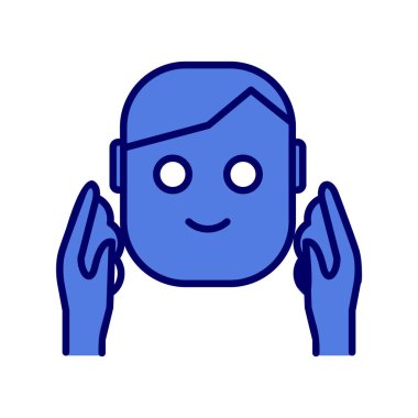 Yıka Surat. Basit resimleme