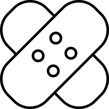 Sargı Simgesi, vektör illüstrasyonu