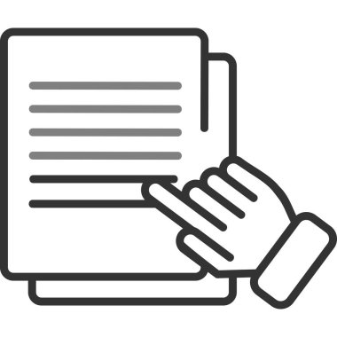 Çalışmanın vektör illüstrasyonu