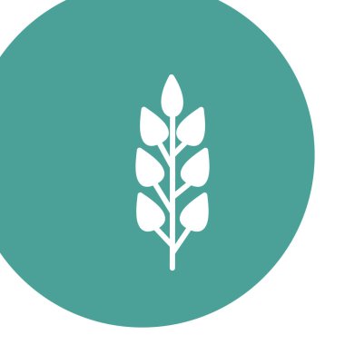 buğday simgesinin vektör illüstrasyonu