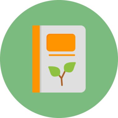 Kitap. Web simgesi basit tasarım