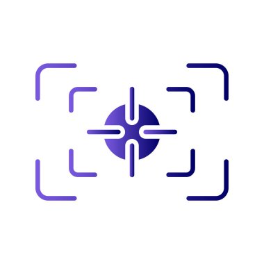 Focus 'un vektör illüstrasyonu