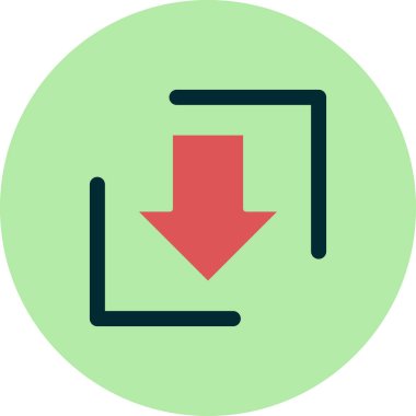 ok simgesi vektör illüstrasyonu indir