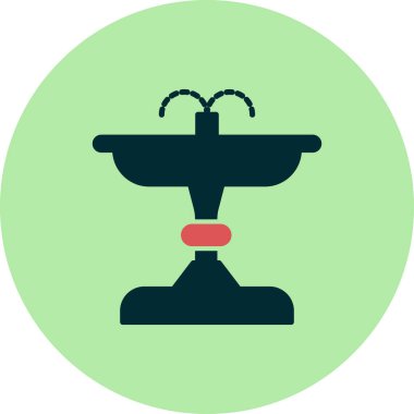 fıskiye ikonu vektör illüstrasyonu