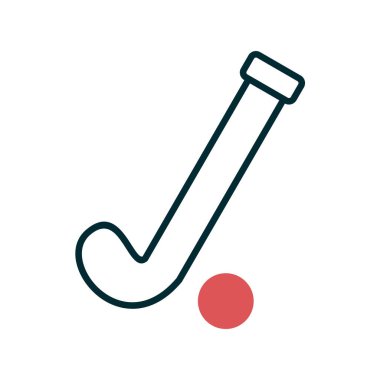 Hokey kutsal kişilerin resmi, vektör çizim