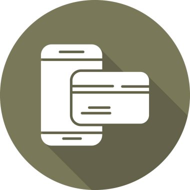 çevrimiçi ödeme ikonu vektör illüstrasyonu