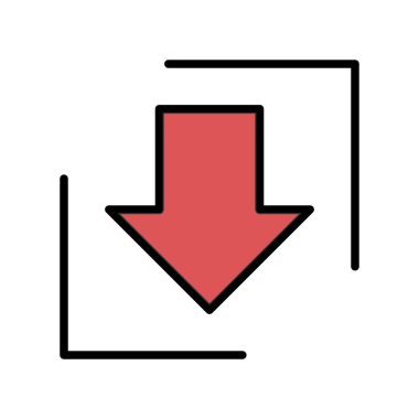 ok simgesi vektör illüstrasyonu indir