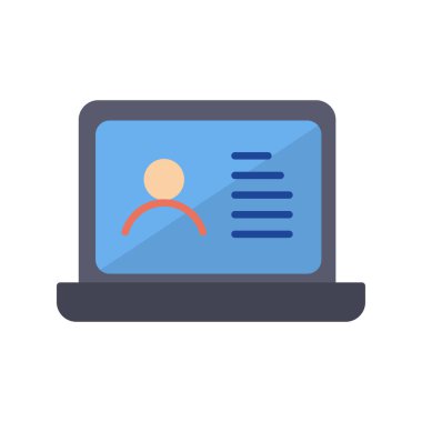 ícone de portfólio. ilustração vetorialPortföy simgesi. vektör çizim