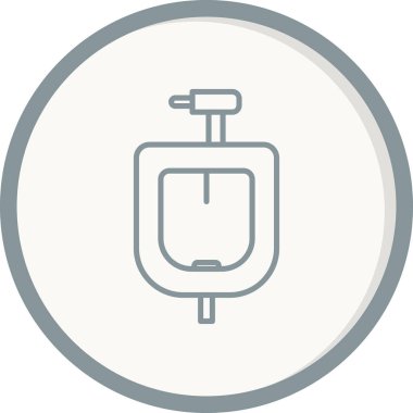 vektör idrar simgesi resimleme tasarımı