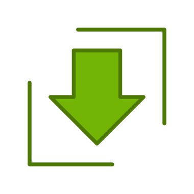 ok simgesi vektör illüstrasyonu indir