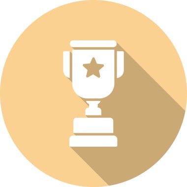 kupa simgesi vektör illüstrasyonu