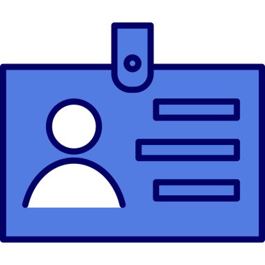 Kart simgesi, vektör illüstrasyonu