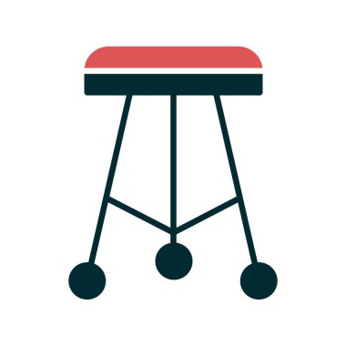 Dışkı simgesinin vektör illüstrasyonu