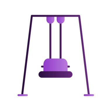 Swing simgesinin vektör illüstrasyonu