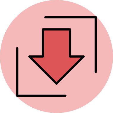 ok simgesi vektör illüstrasyonu indir