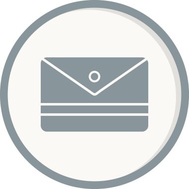 zarf simgesi vektör illüstrasyonu