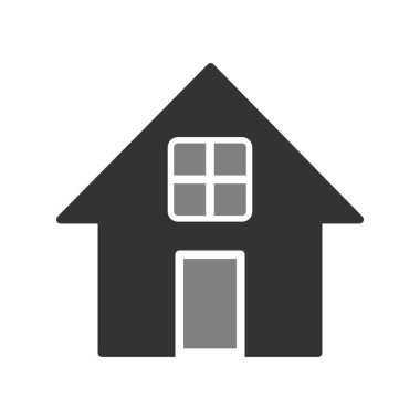 Ev simgesi vektör illüstrasyonu