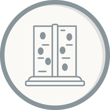 Ağ için Duvar simgesi vektörüne tırmanılıyor 