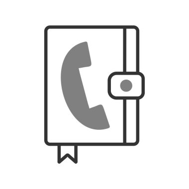 Kitap. Web simgesi basit tasarım