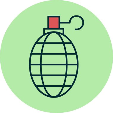 el bombası simge vektör çizim