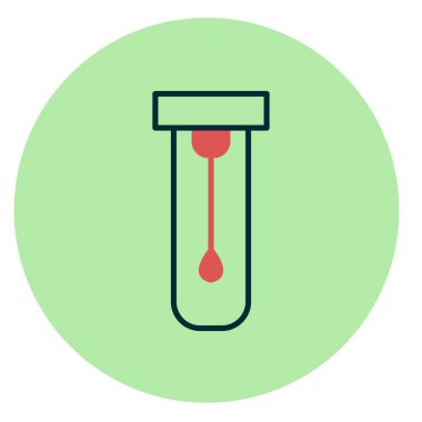 Cotton Swab vektör simgesi