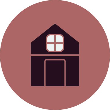 ev simgesi vektör illüstrasyonu