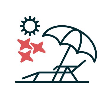 tembel simge vektör çizim