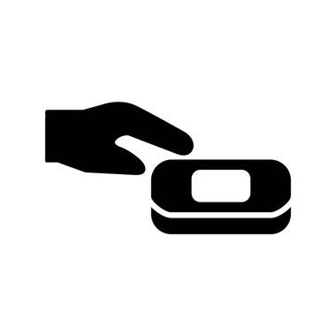 El yıkamanın vektör illüstrasyonu