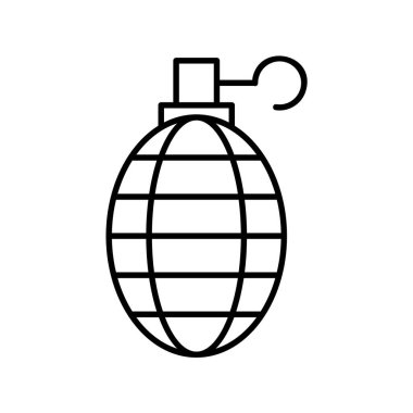 El bombası. Web simgesi basit illüstrasyon
