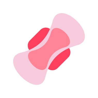 Hijyenik pedin vektör çizimi