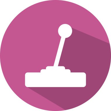 Joy Stick. Web simgesi basit tasarım
