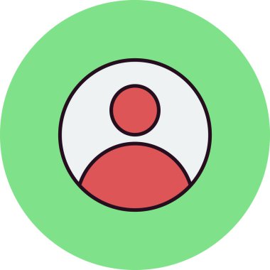 kullanıcı simgesi, vektör illüstrasyonu