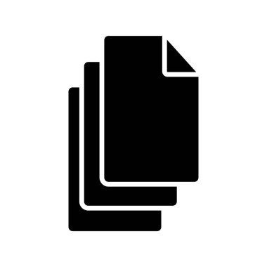 belge simgesi, illüstrasyon. düz tasarım biçimi.